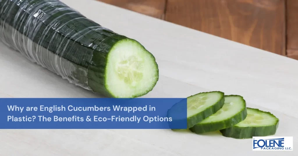 why are english cucumbers wrapped in plastic Featured Image Folene Packaging