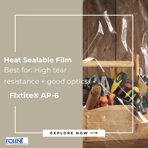heat sealable film ap-6 Packaging