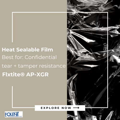 heat sealable film ap-xgr Packaging