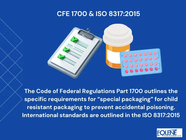 Child Resistant Packaging cfe1700 Folene Packaging