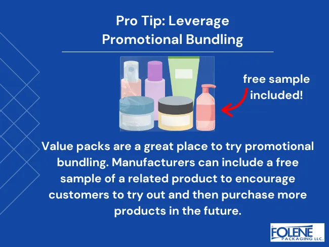 Value pack promo bundling Folene